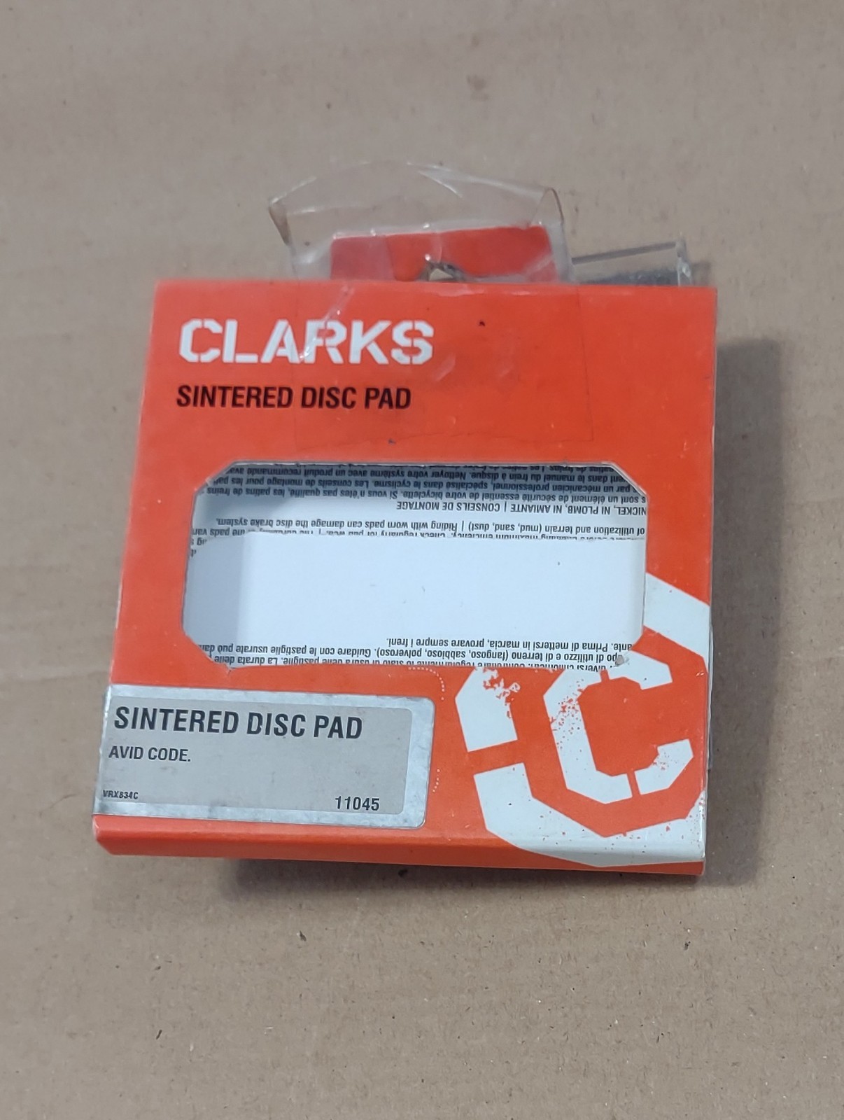 Vintage Bike Clarks Avid Code Disc Brake Pads NOS