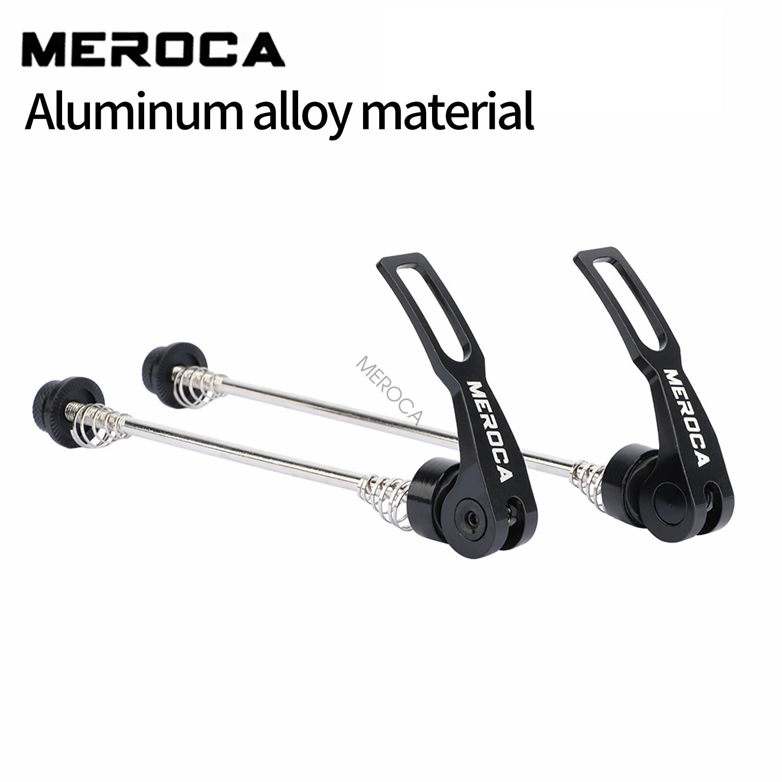 Bicycle Wheel Skewers MTB Road Bike QR Quick Release Aluminum Screw On Set