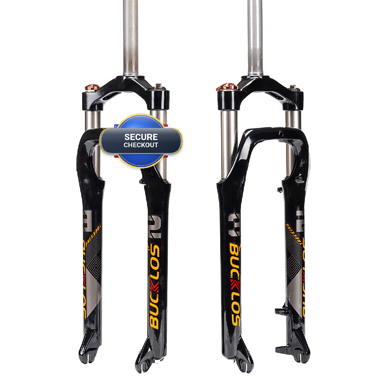 Bucklos Us Stock 264.0 Inch Fat Tire Mtb Suspension Fork 100Mm Travel Spacing
