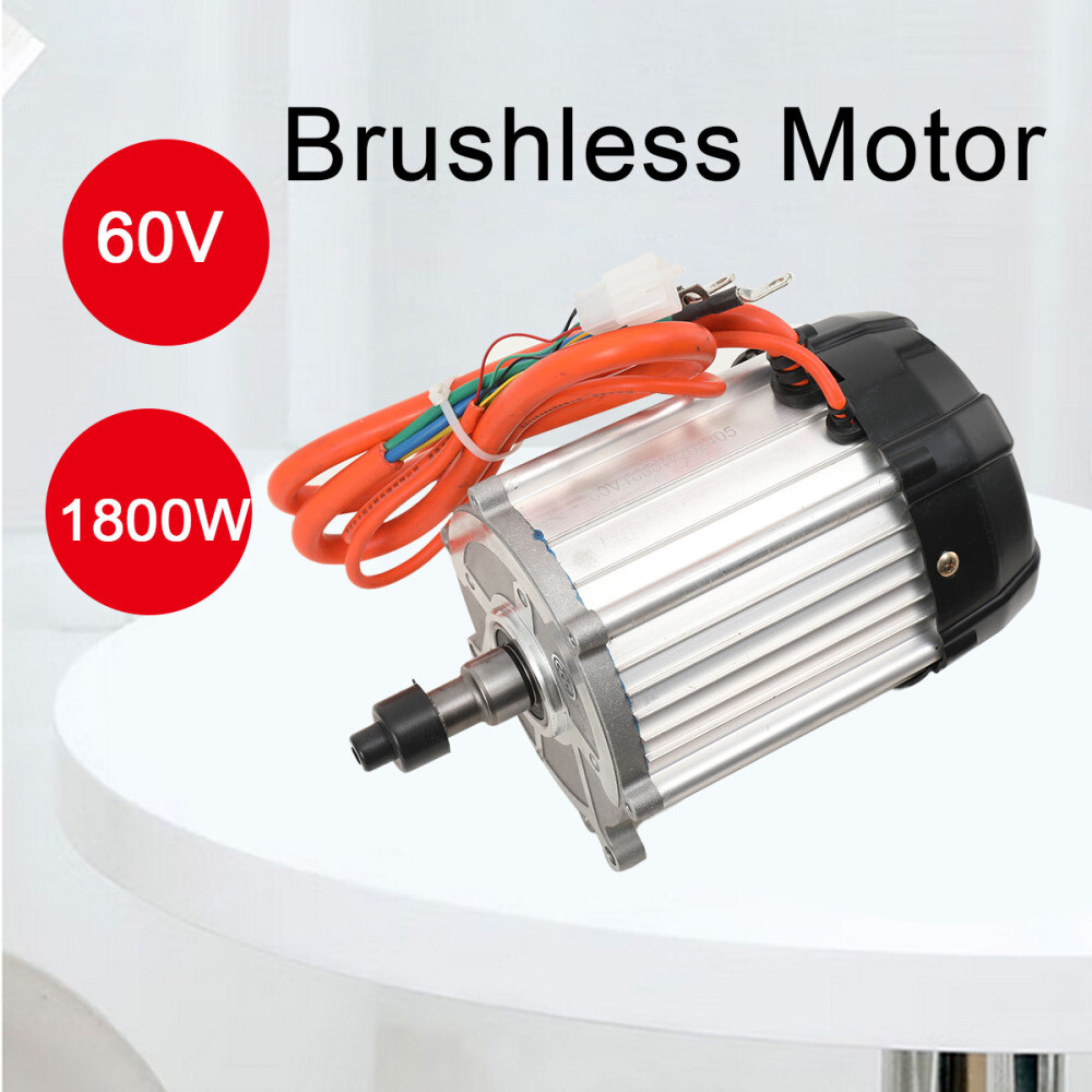 1800W Electric tricycle 60V 3200RPM high speed brushless motor