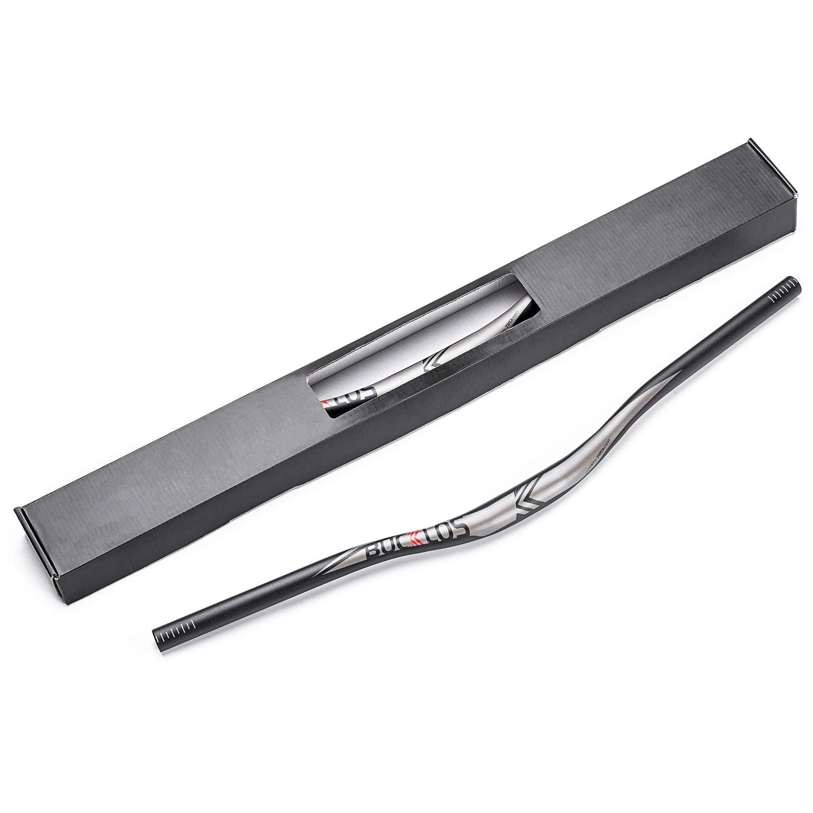 BUCKLOS Aluminum Mountain Bike Handlebars 25.4/31.8mm 660/720/780mm