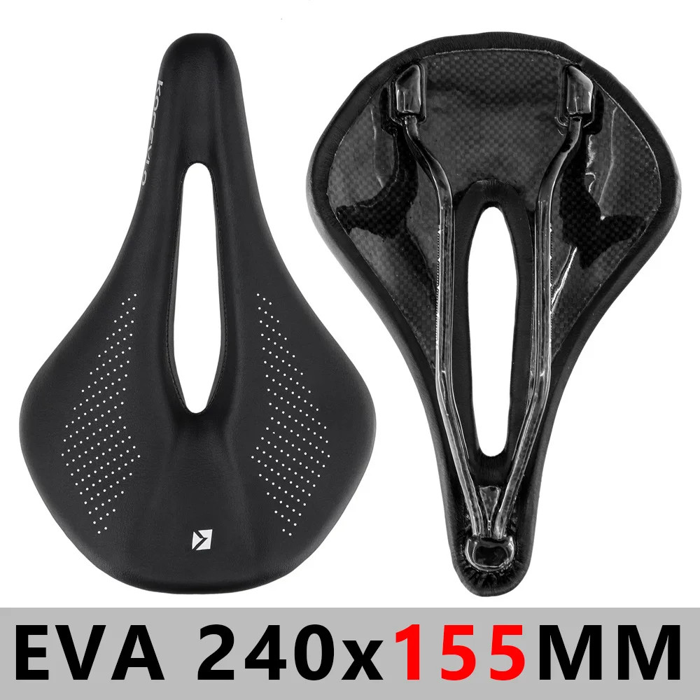 3D Printed Bike Saddle Carbon Fiber 240×143/155mm Mountain Road Bicycle Cushion