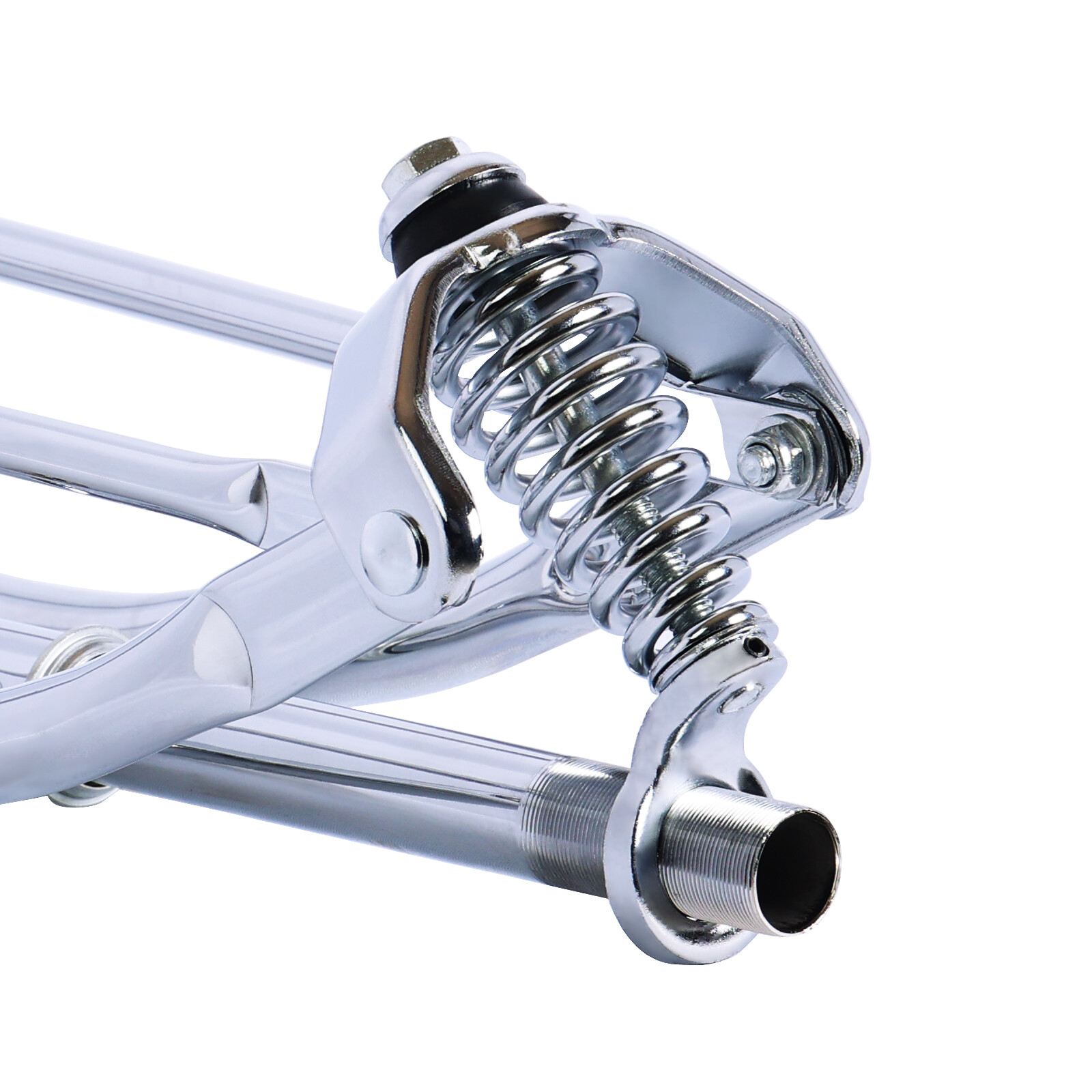 Tracer 1” Steel Springer Bike Fork Threaded for 20*3.0 FAT Tire Coaster Brake