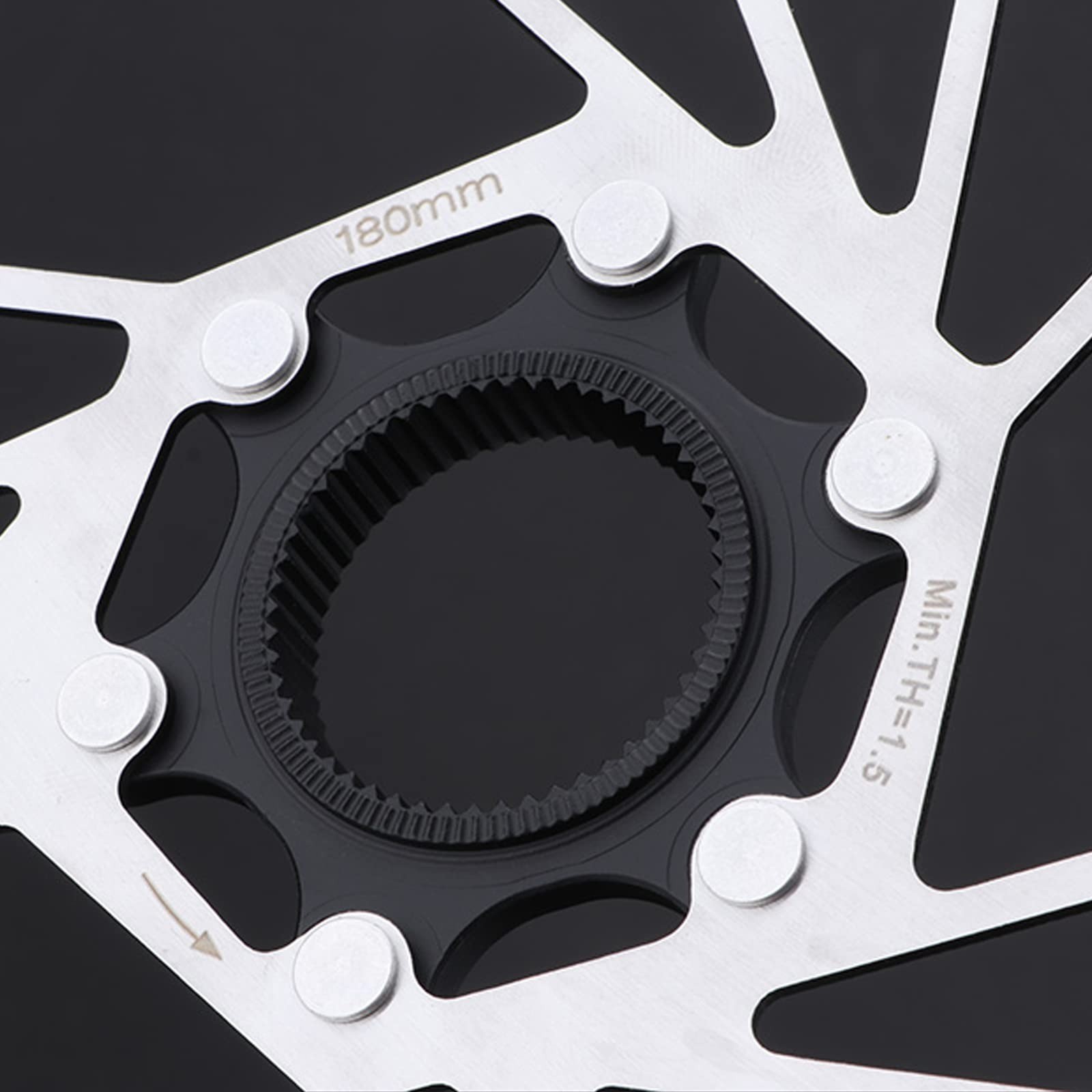 JFOYH 180mm Centerlock Disc Brake Rotor – High Strength, 1.8mm Thickness