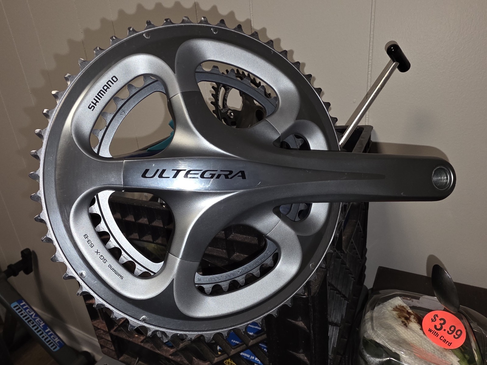 Shimano Ultegra FC-6700 170mm Double 10-Speed Road Bike Crankset Gray