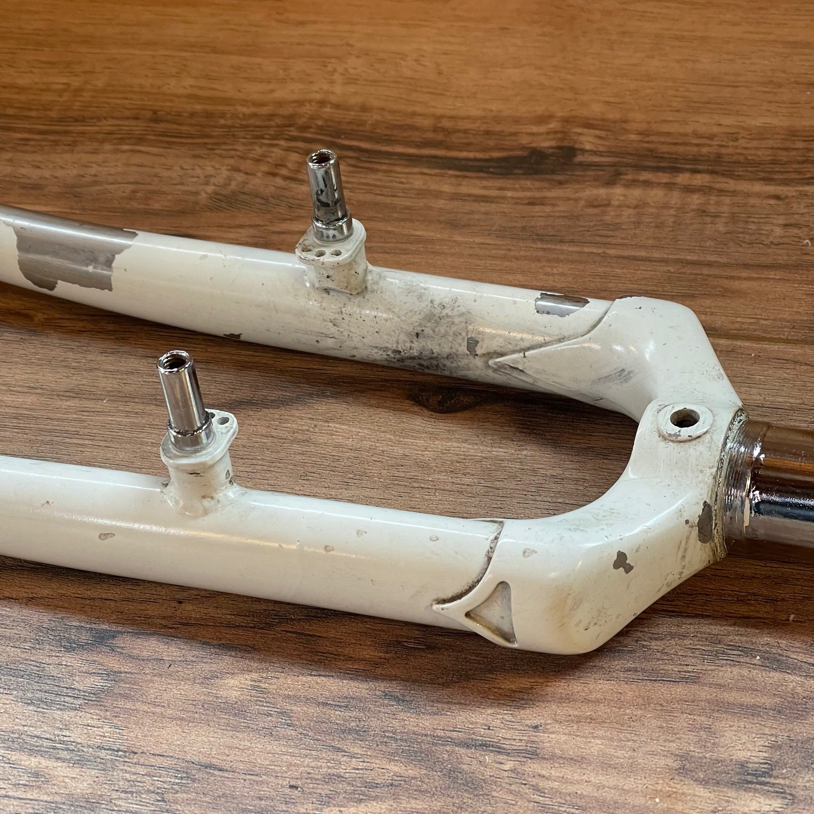 Tange 700C Lugged Cyclocross Gravel Fork 1 1/8 Threadless 232mm 395 Axle/Crown