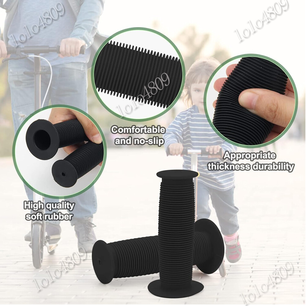 Bike Grips 22mm Handlebar Cover Mountain Foldable Rubber Scooters MTB Non-Slip