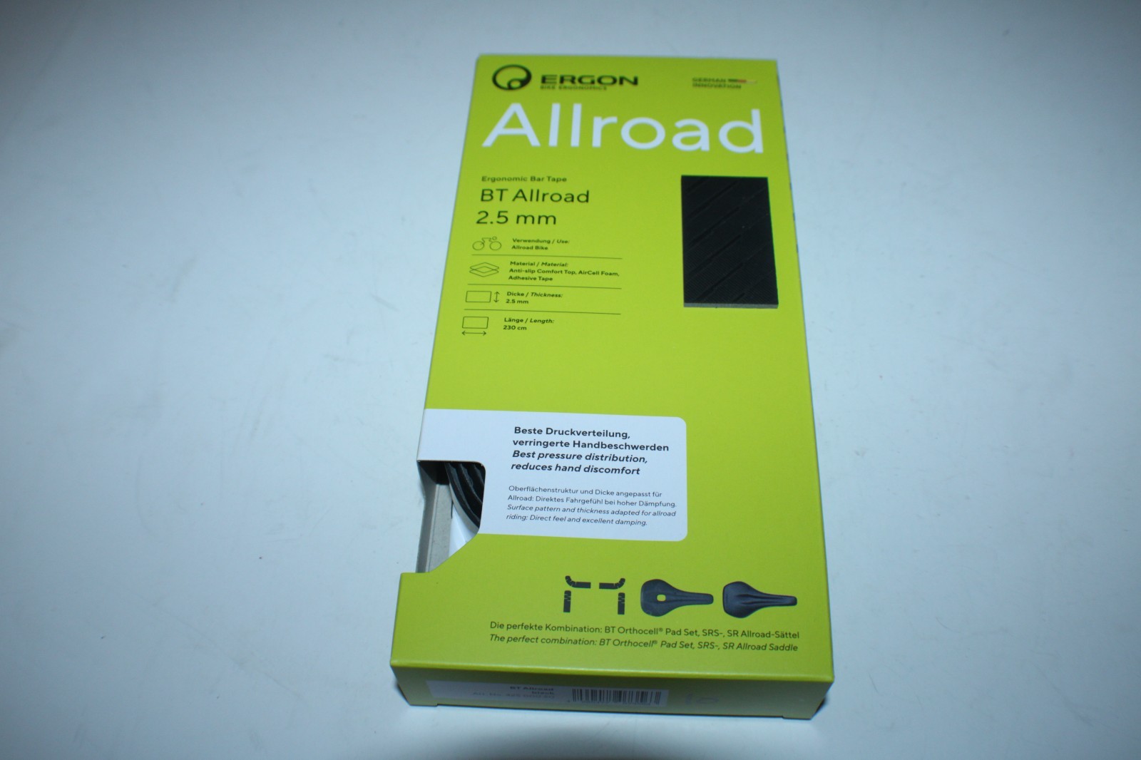 Ergon BT Allroad Ergonomic Bar Tape Handlebar Wrap 210cm 4 Colors Free Shipping!