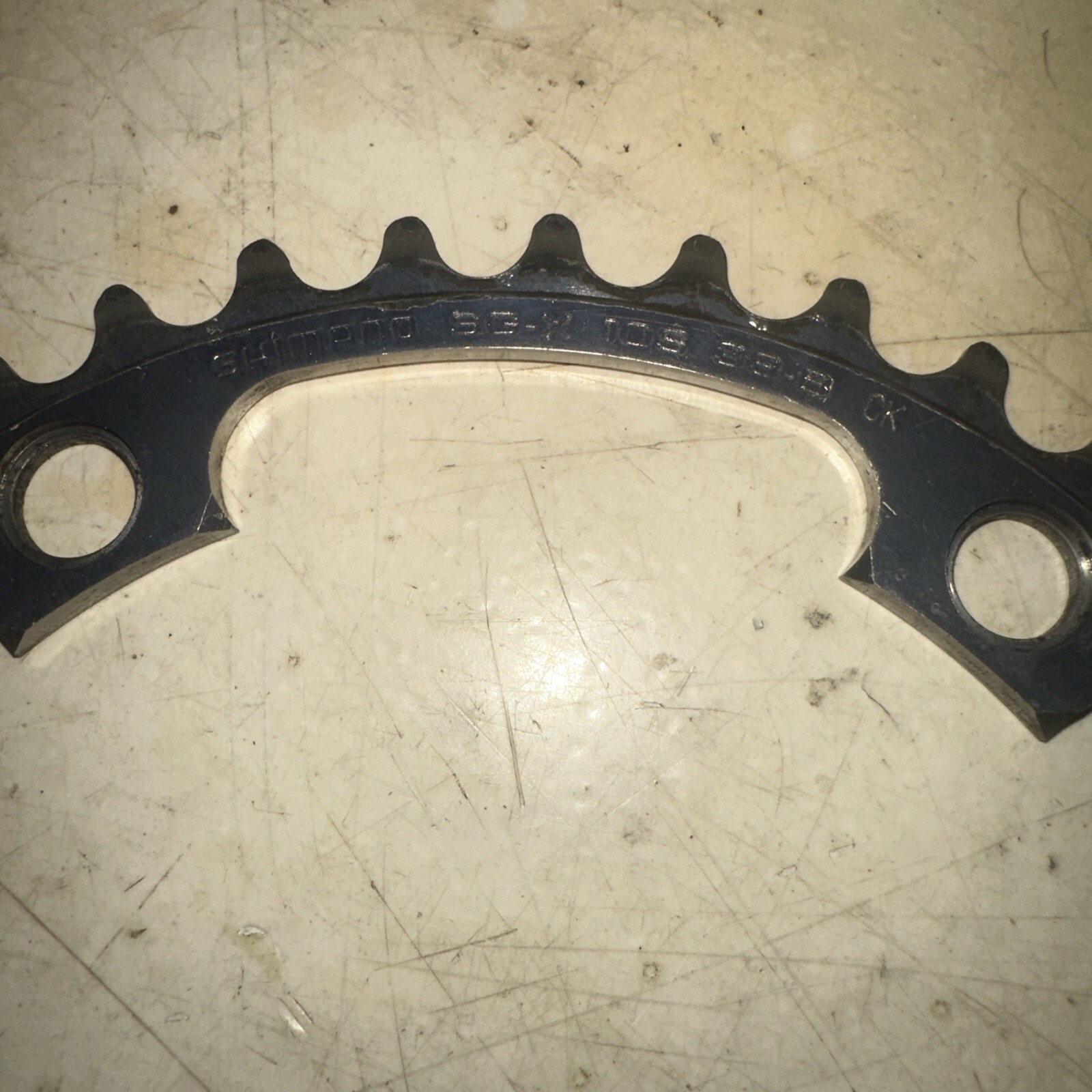Shimano SG-X 10S 39-B 39 Tooth Inner Chainring 130 mm BCD Five Arm Bolt Small