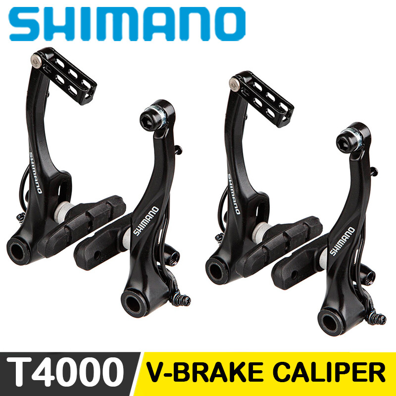 Shimano Alivio BR T4000 V-Brake Caliper Set FRONT AND REAR SET MTB Bicycle Black