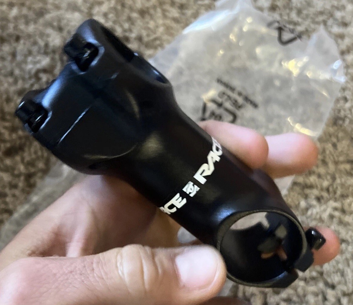 RaceFace Turbine Stem 80mm Clamp 31.8mm +/-6 Deg 1 1/8 Black Mtn Bike 80 20 40