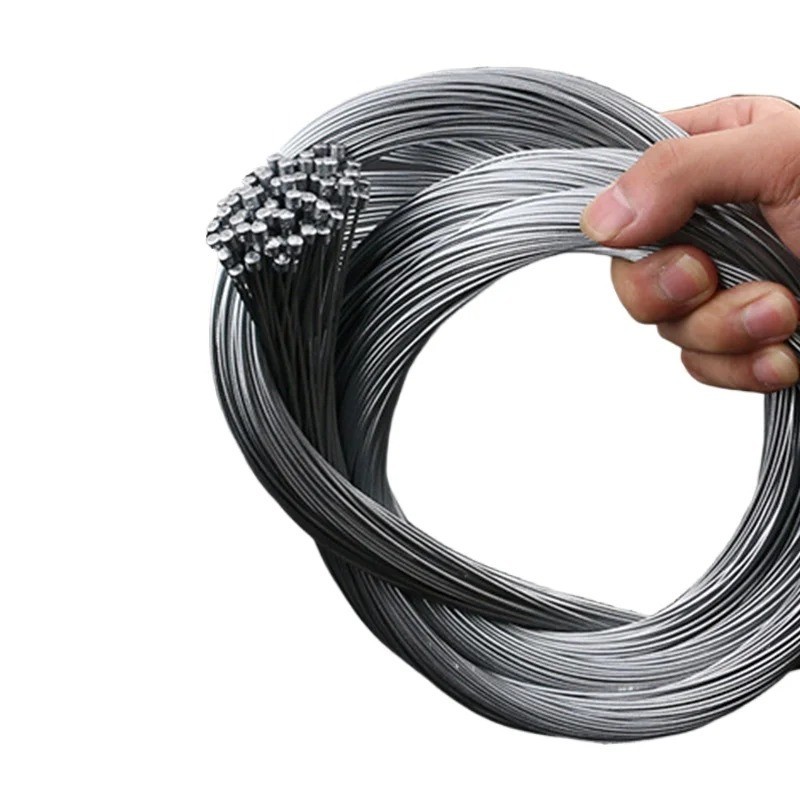 5PCS Bicycle Brake Shift Cable 1.7/2M MTB Road Bike Gear Wire Steel Line