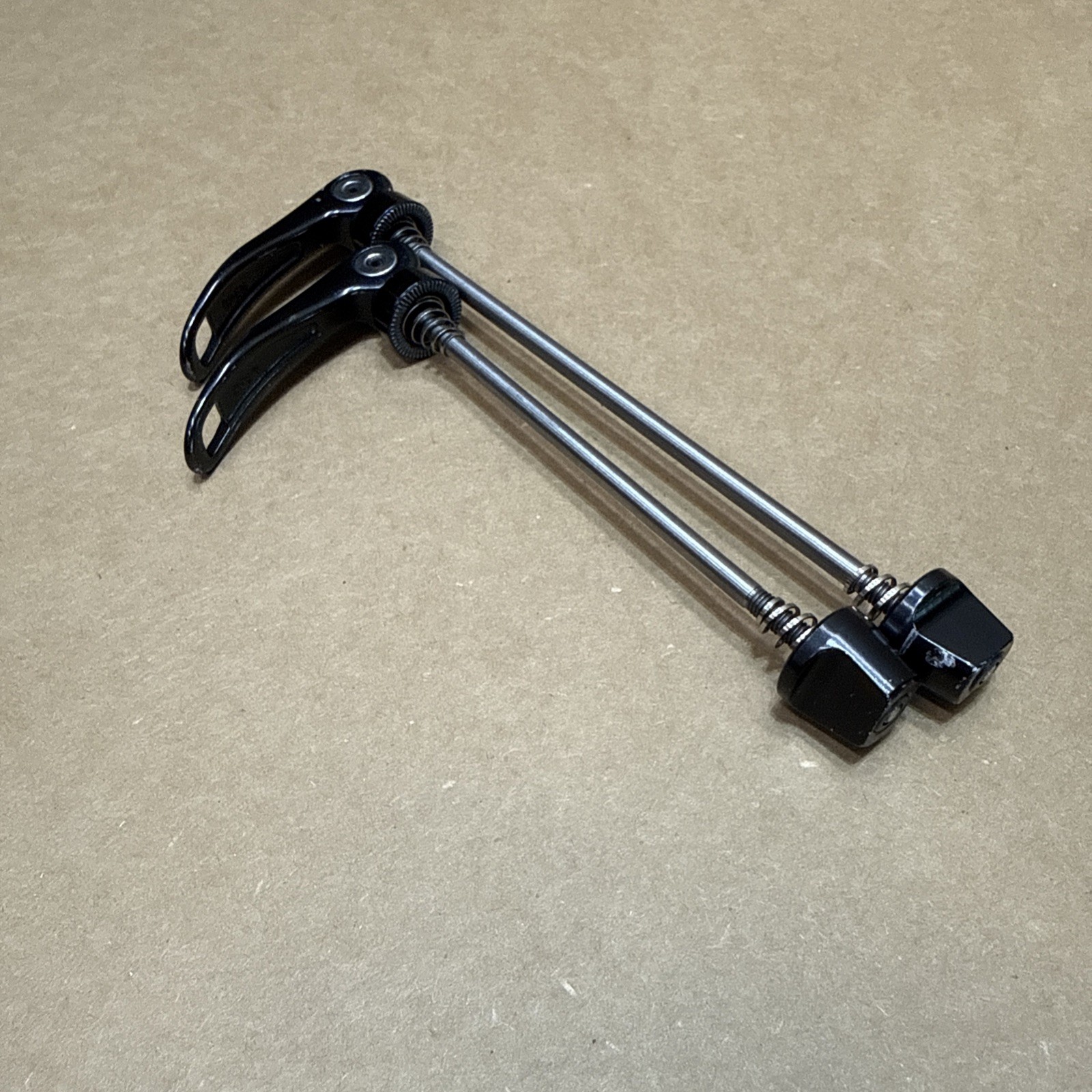 Zipp Titanium To Road Bicycle Bike Skewers Pair Front Rear 9mm 100/130 wbd54