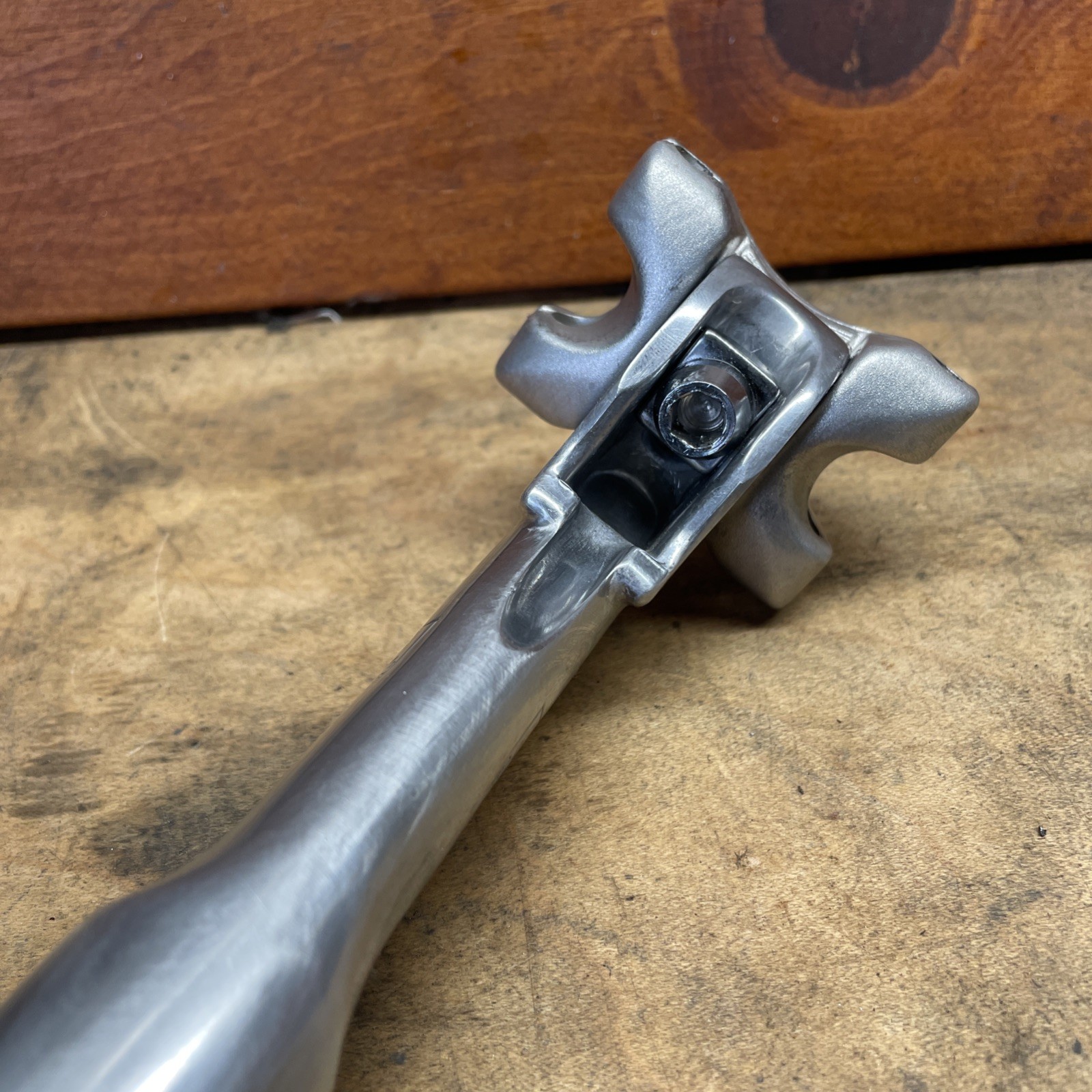 Vintage CAMPAGNOLO C-Record Aero Seatpost 26.8mm x 200mm Engraved Logo ITALY!