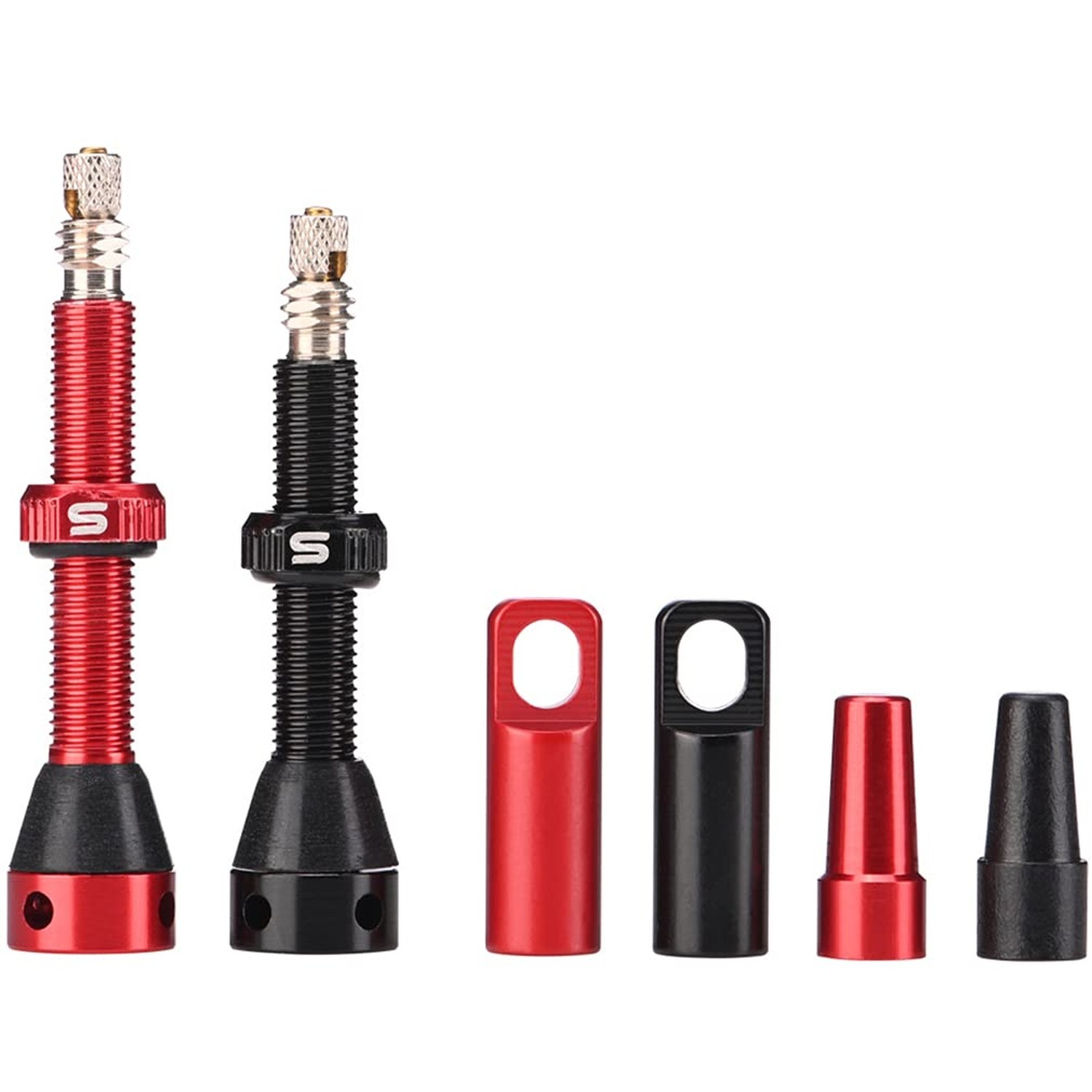 Tubeless Value Stems 40mm 44mm Premium No Leak Tubeless Presta Valve Stems Ki…