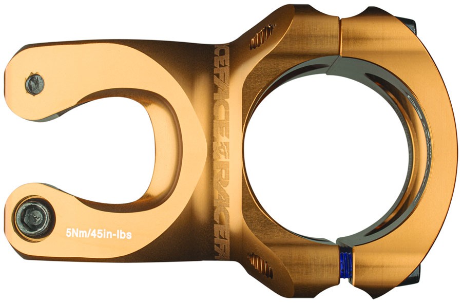 RaceFace Turbine R 35 Stem – 40mm, 35mm Clamp, +/-0, 1 1/8″, Gold