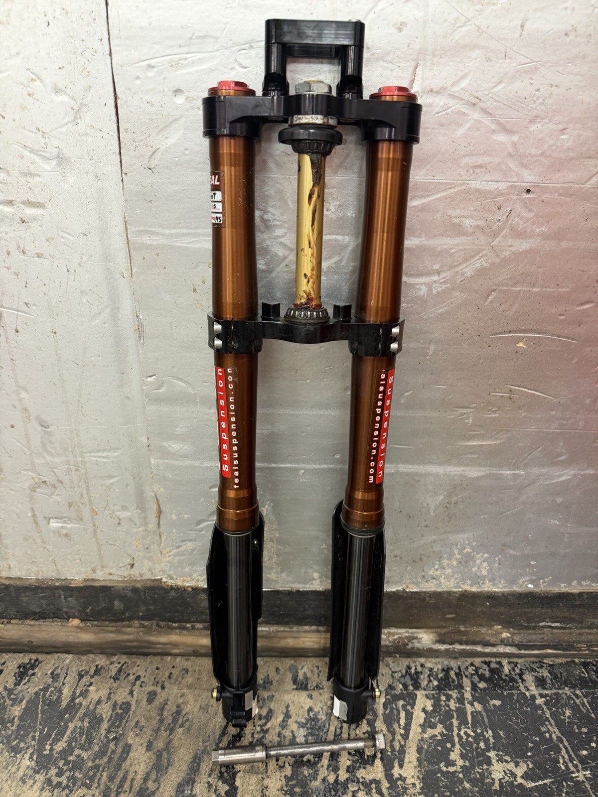 Klx110 marzocchi forks 35mm kx65