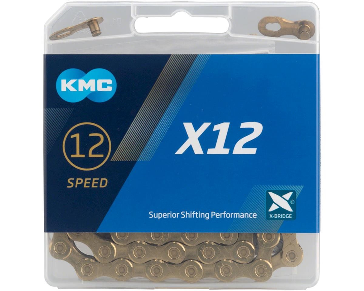 KMC X12 Chain (Gold) (12 Speed) (126 Links) [X12_X_126L,TI_GOLD]