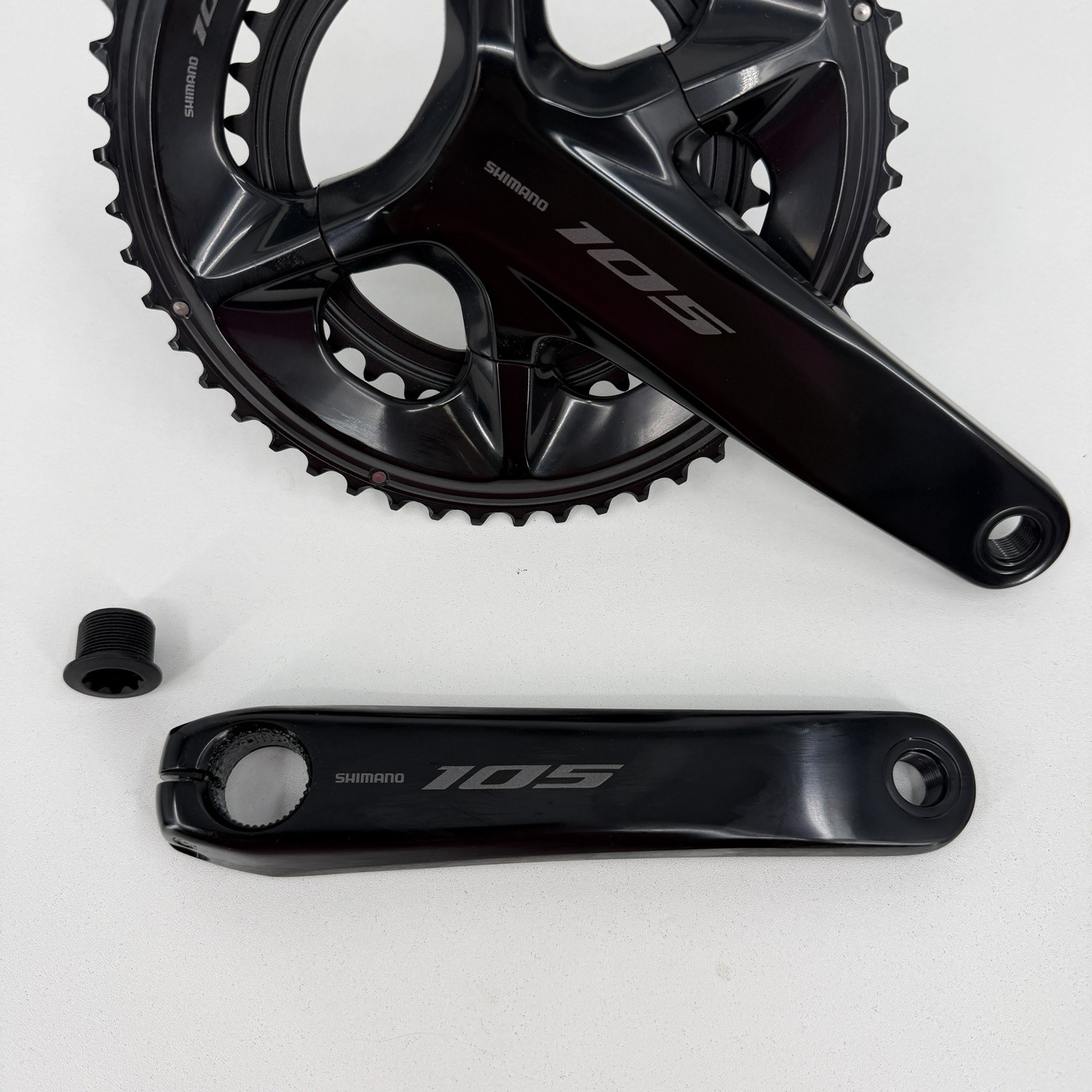 Shimano 105 FC-R7100 12-Speed Crankset 170mm 50-34T Black