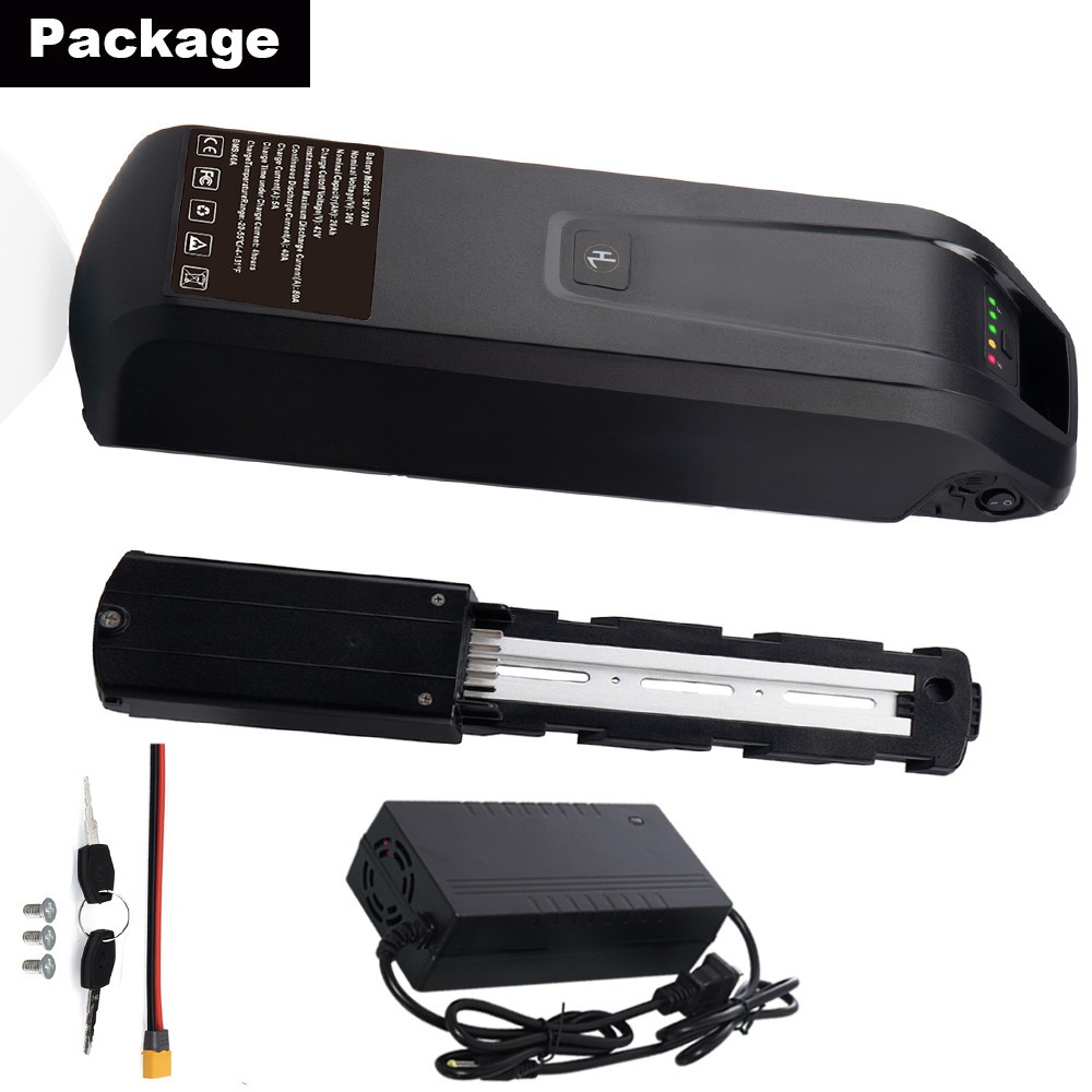 5PIN Electric Bicycle 36V/48V/52V li-ion battery w/ USB port BMS for 2000W Motor