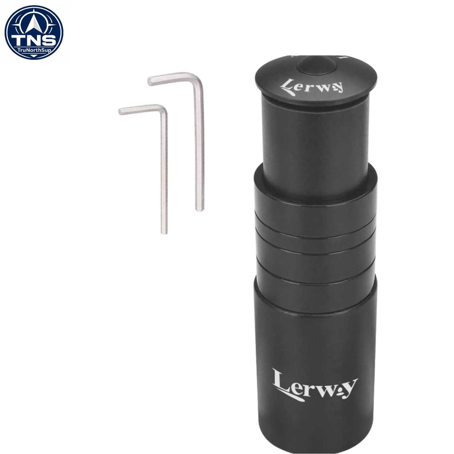 Customizable MTB Stem Extender with Hex Key – Ideal for 1-1/8” Threadless Bikes