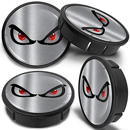 4 x 60mm ABS Car Alloy Wheel Centre Universal Rims Hub Center Caps Auto Tuning