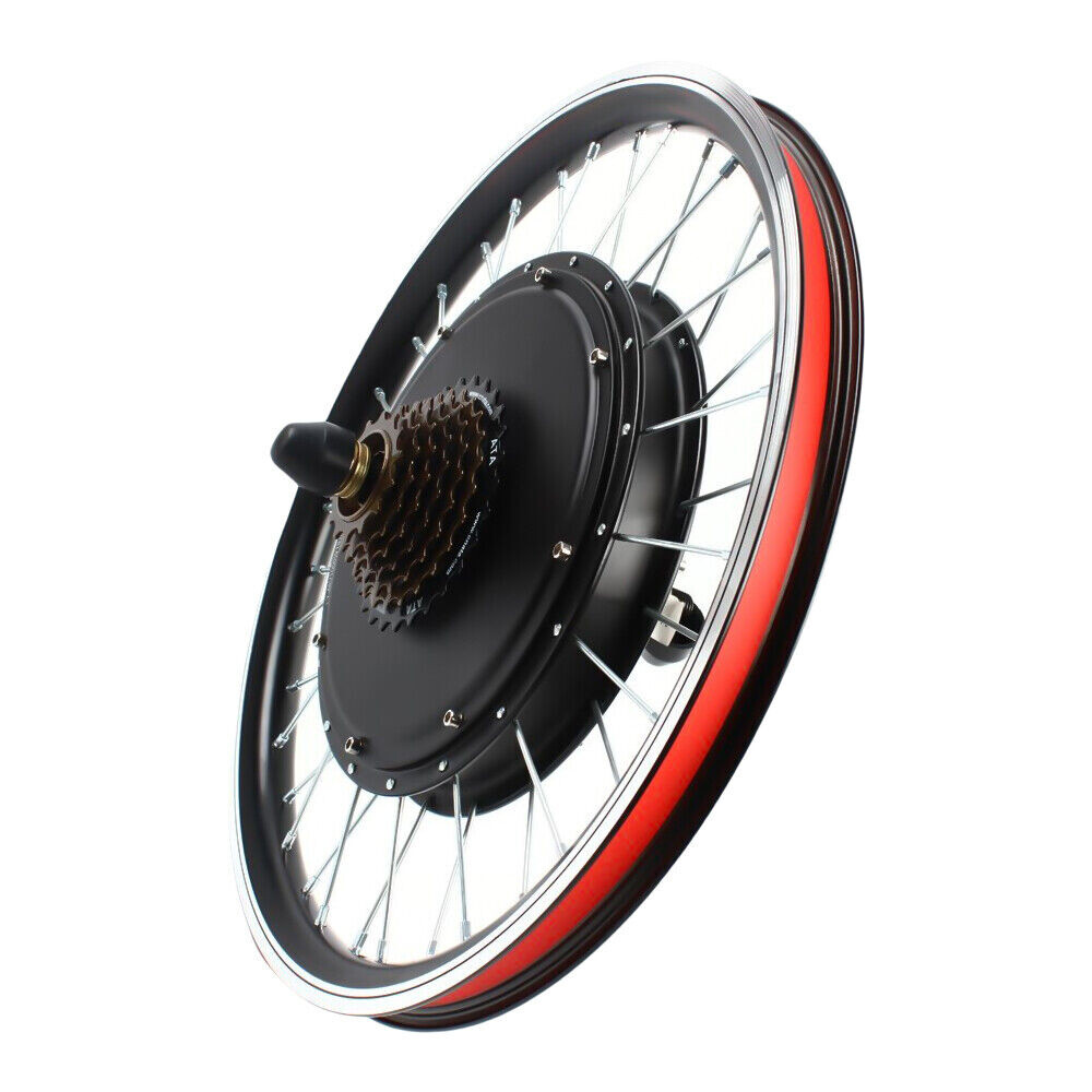 20 Inch eBike Electric Rear Wheel Hub Motor Bicycle Conversion Kit 48V