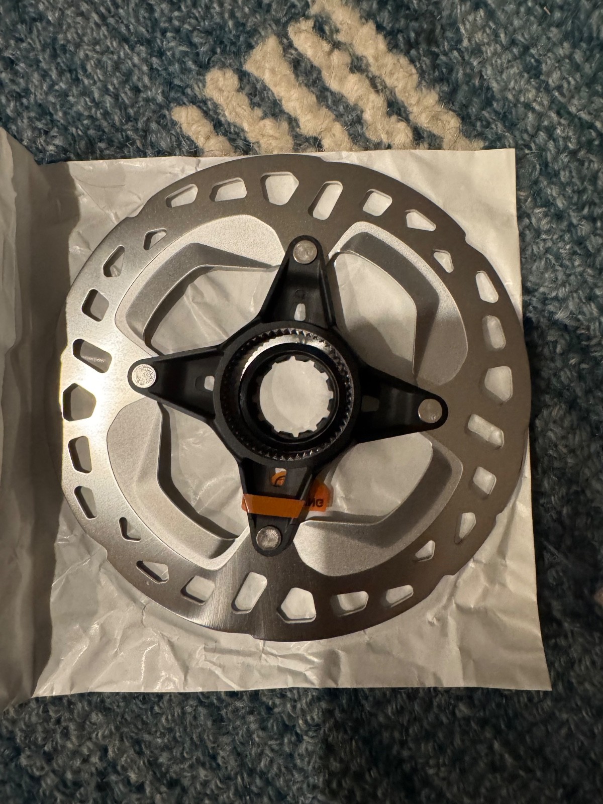 Shimano XT RT-MT800 IceTech Freeza centerlock disc bike rotor 140mm w/lockring