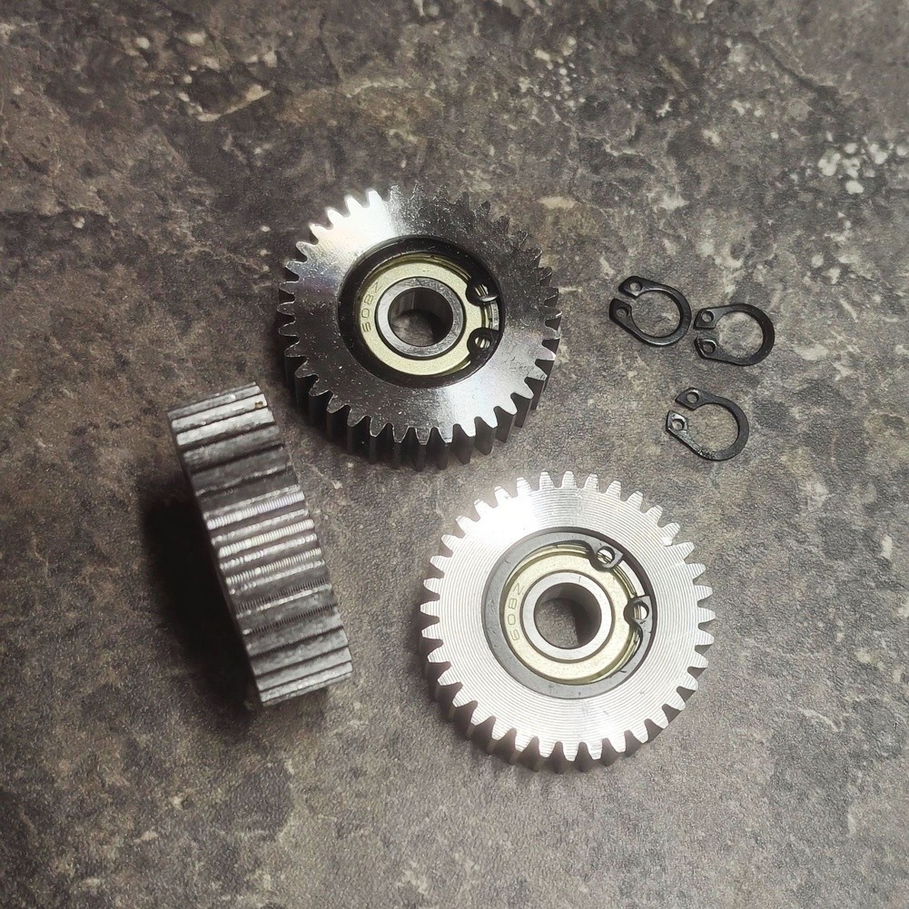 36 Tooth Steel Gear with 608 Bearing for E Bike Motor Replacement Parts