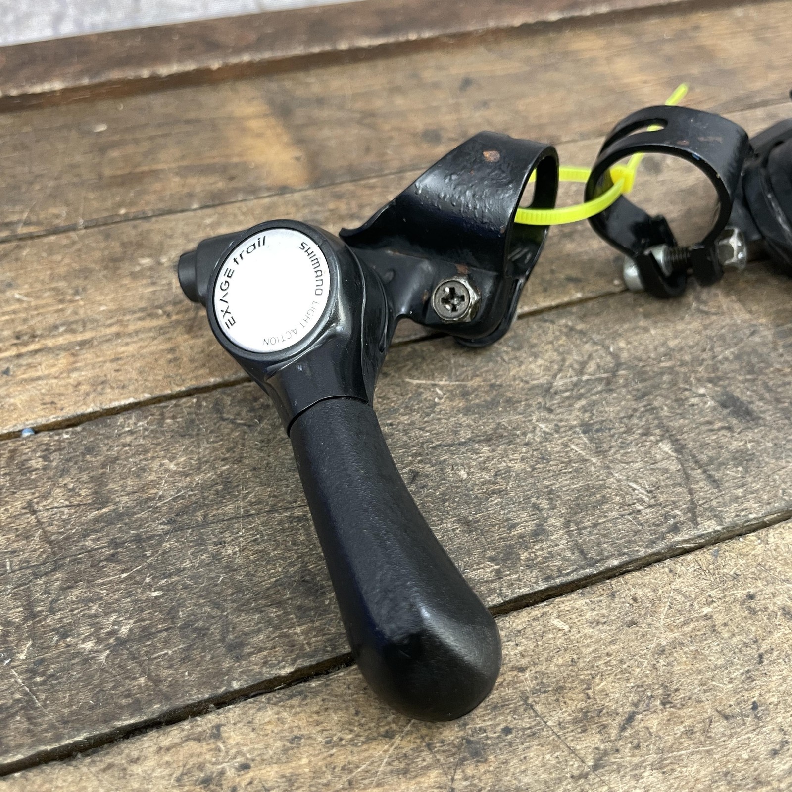 Vintage Shimano Exage Trail SL-M351 Thumb Shifter Set 6s Speed Light Action