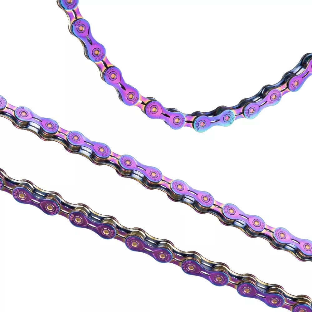 7/8/9/10/11 Speed Bicycle Chain Silver Gold Rainbow Road Mountain Gravel Bike