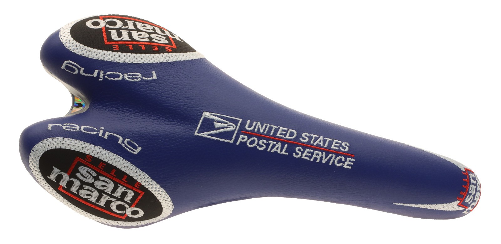 Selle San Marco Era Saddle Lance-Era Postal USPS Ti Rails Blue Rare NIB NOS NEW