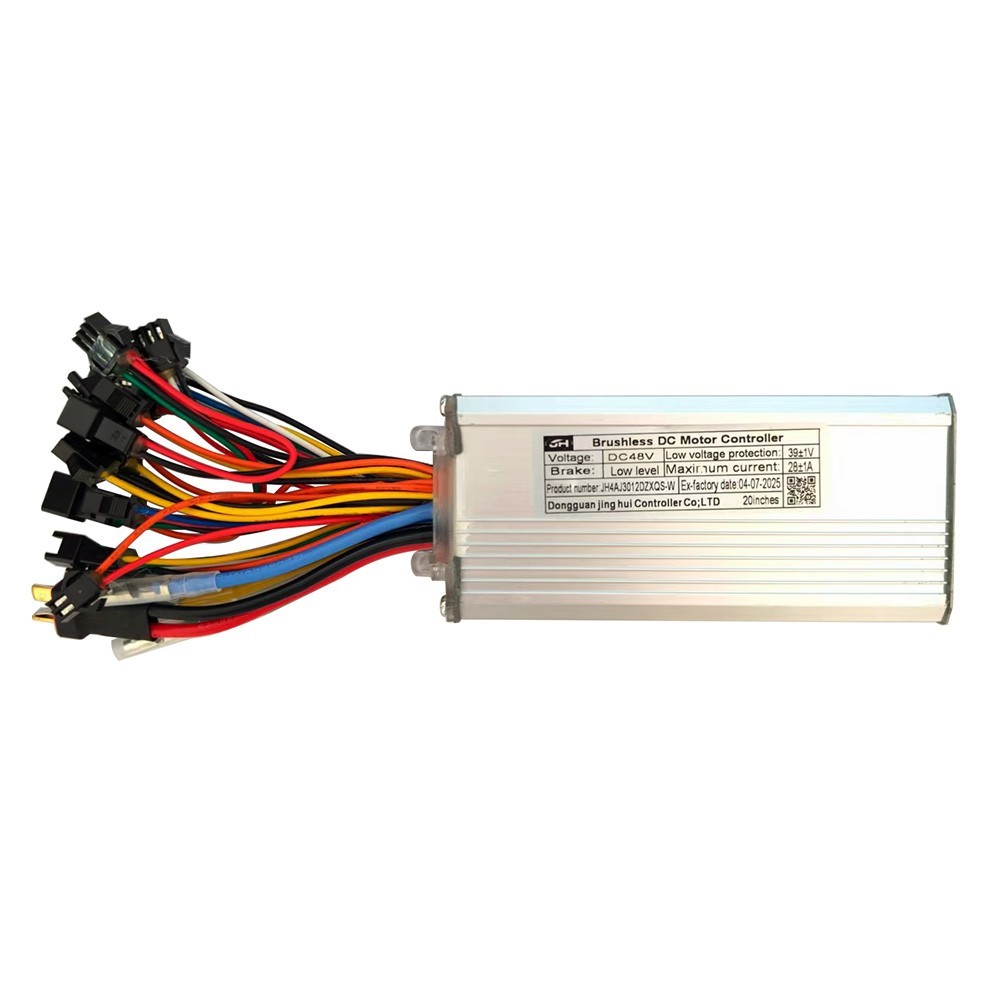 Brushless Motor Controller JH4AJ3012DZXQS-W 48V 28A Electric Bike Conversion Kit