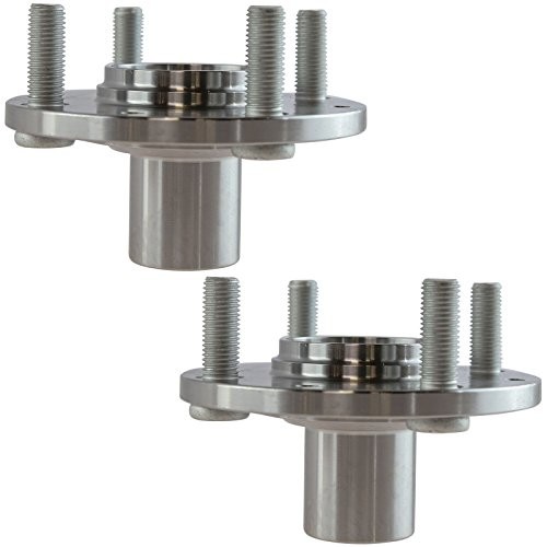2 Piece Front Wheel Bearing & Hub Kit Set Compatible with 1992-2000 Honda