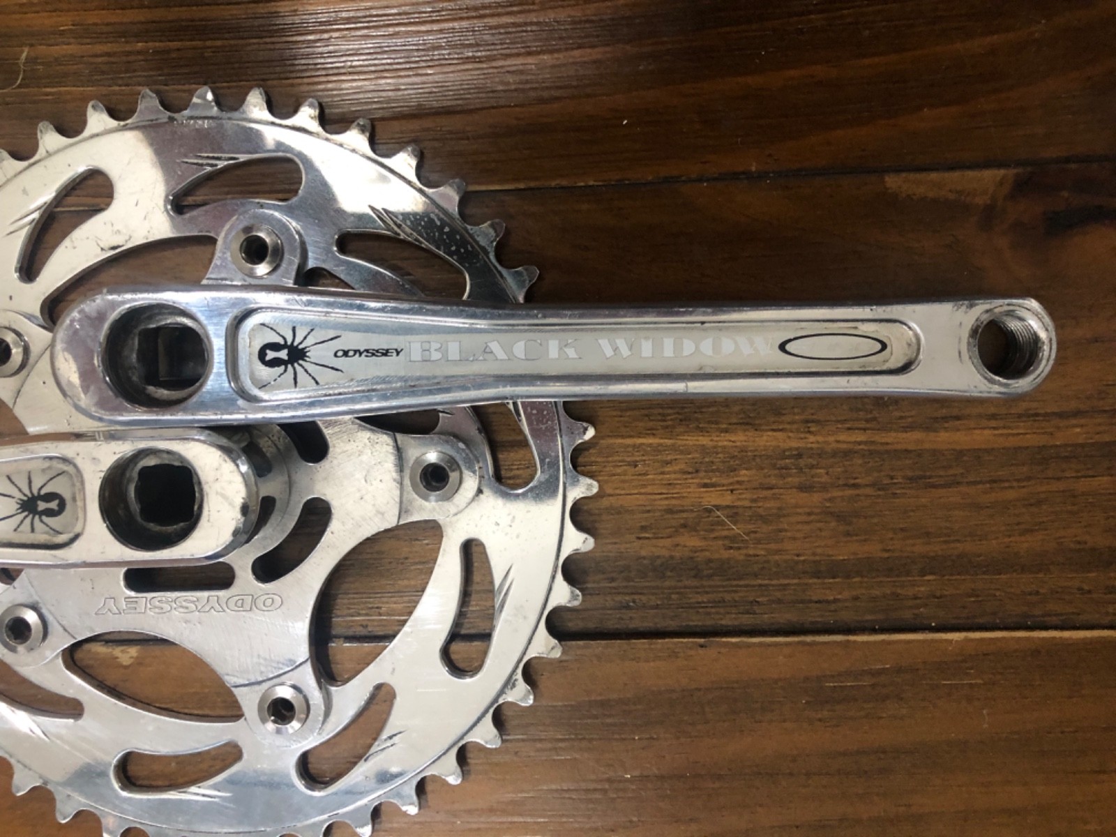 Vintage odyssey black widow crank 175mm