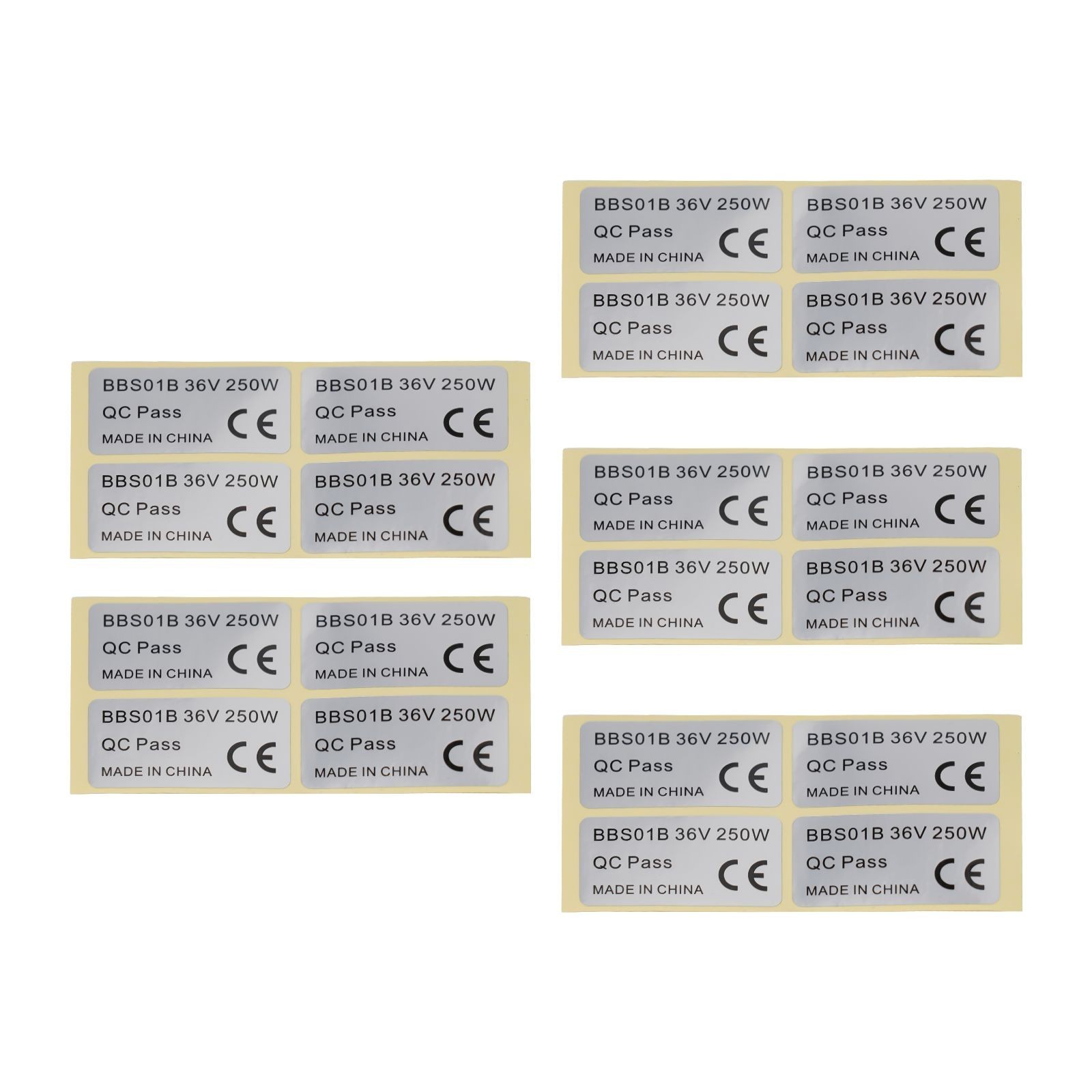 20pcs Ebike Electric Bicycle Sticker For BAFANG 36V 250W/48V 750W 01/HD New