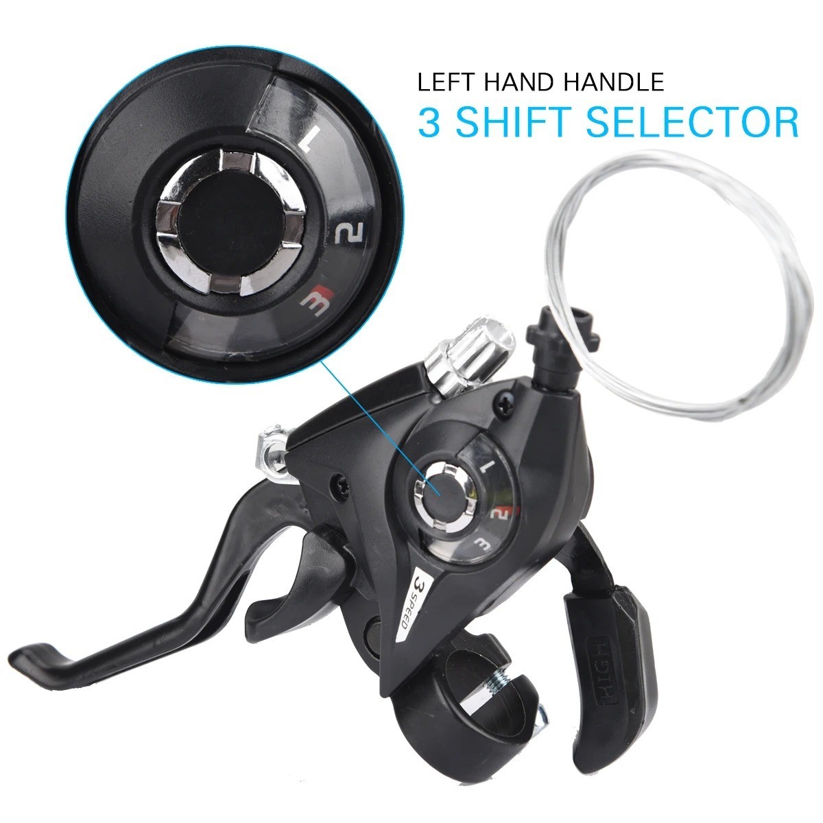 Shimano ST-EF51 ST-EF500 ST-EF65 3×7/8/9 Speed Shifters / Brake Levers Combo Kit