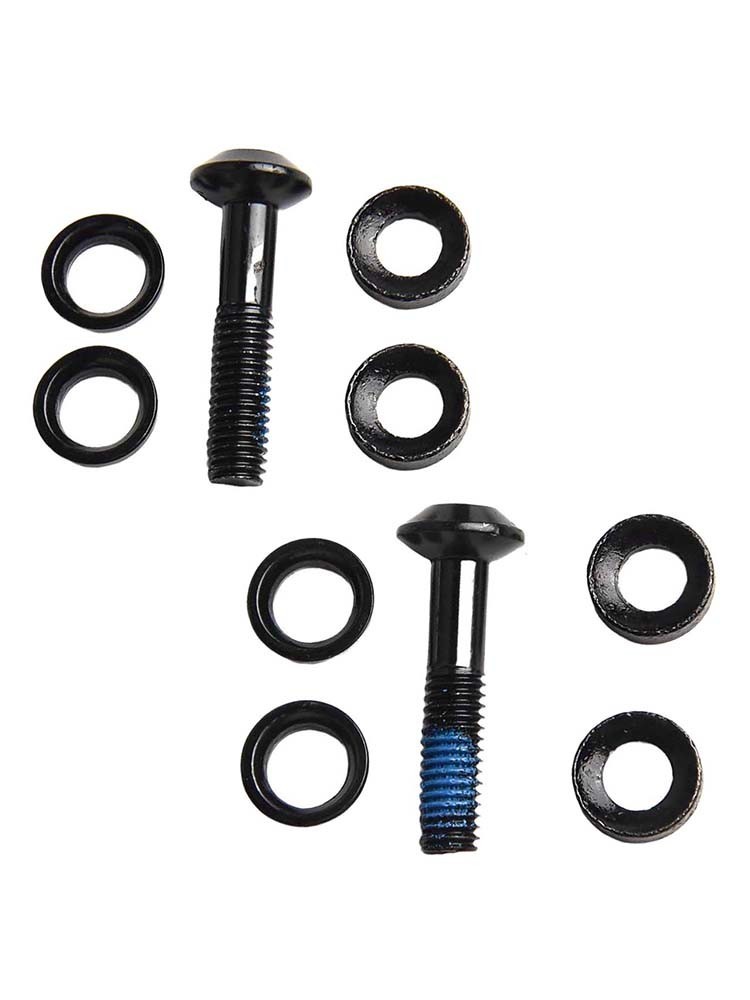 Bike Caliper Screw High-carbon Steel Screw Bike Maintenance Black Color