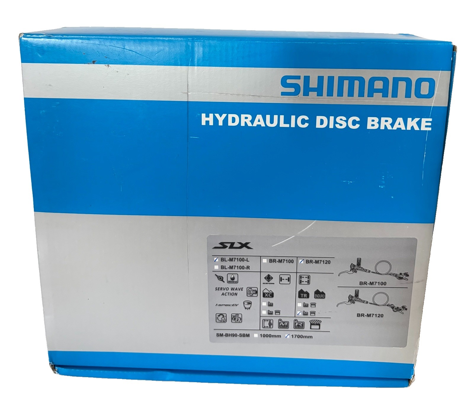 Shimano SLX BL-M7100-L BR-M7120 1700mm IM7120JLRXNA170 Hydraulic Disc Brake