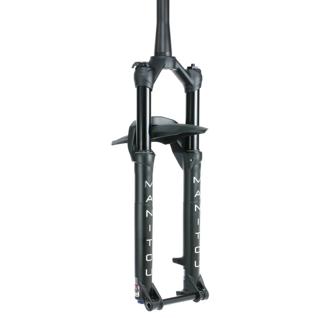 Manitou Machete Air Fork 27.5″ 120mm Black 44mm Offset Tapered 15x110mm NEW 5910