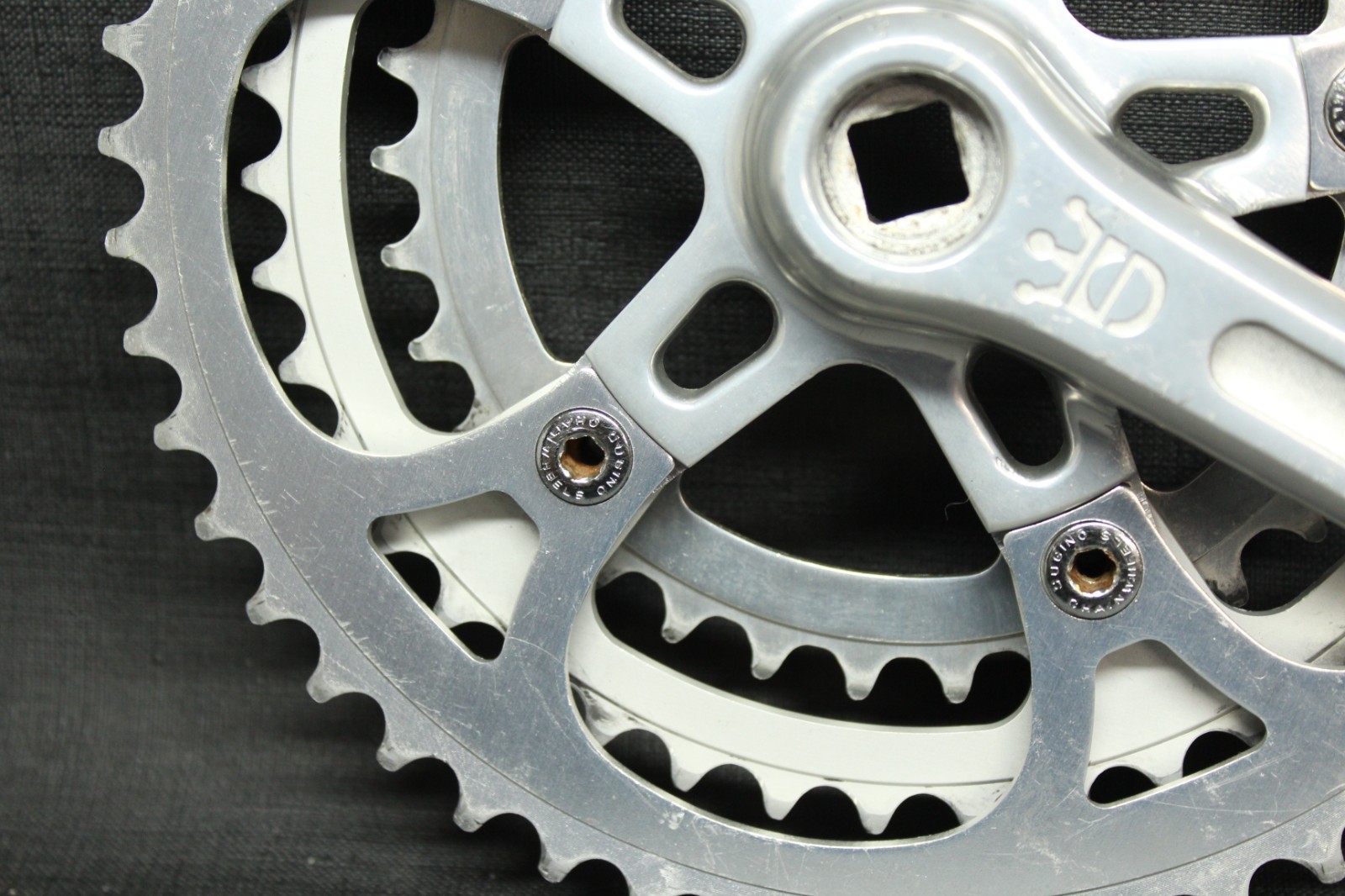 Vintage SUGINO Mighty Tour 3 speed Road bike Triple crankset 170mm 50-42-34T