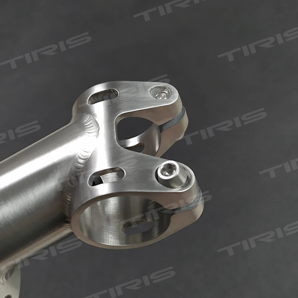 TIRIS Titanium Bicycle CNC Integrated Stem for Bike Ultralight AheadCustom Angle