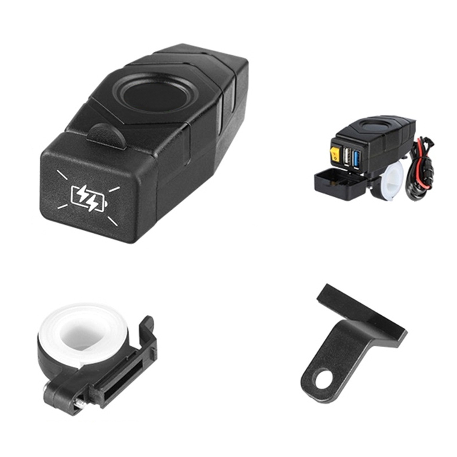 Plastic USB Charger Adapter Connector Components For Mobile Phones h