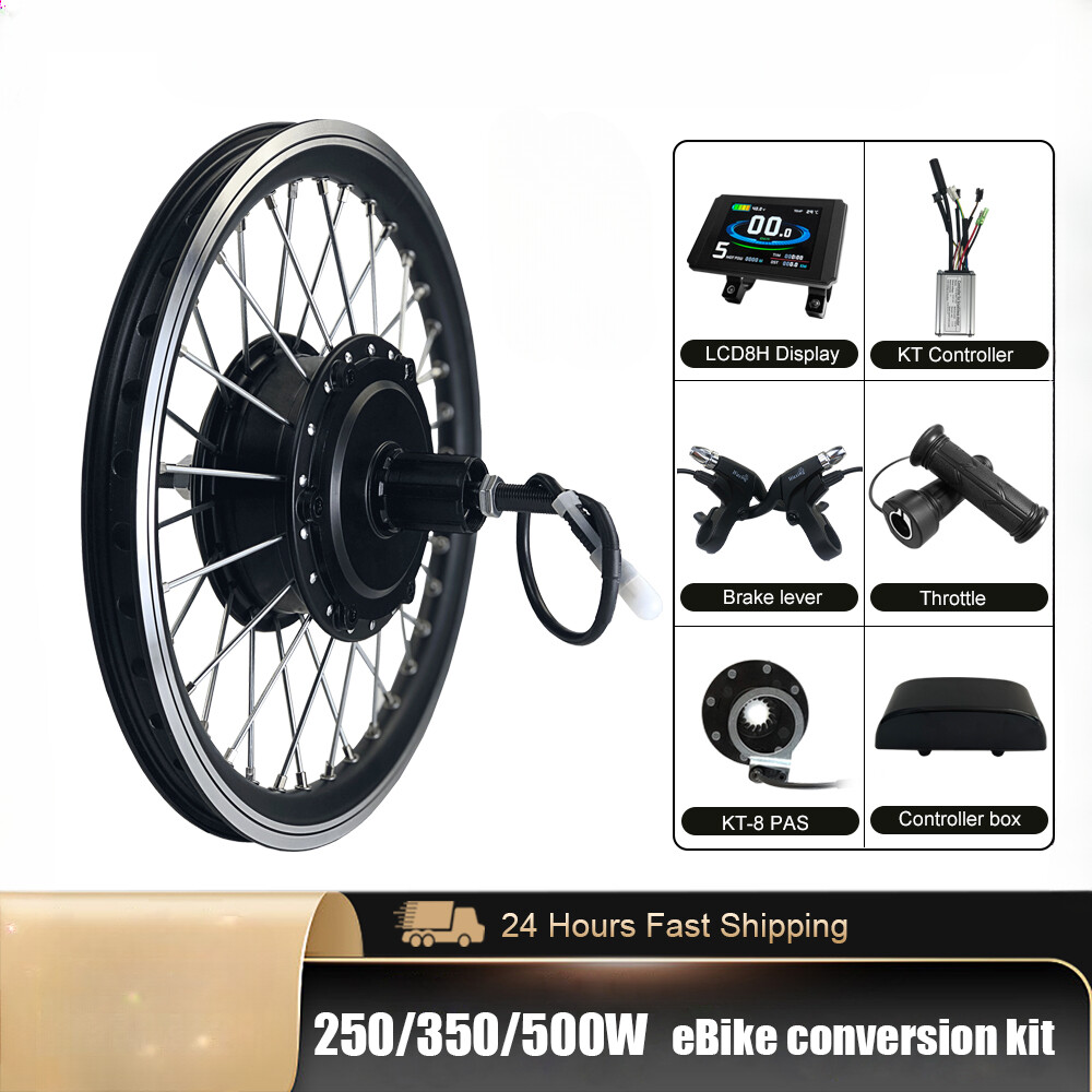 250W 350W 500W 36V 48V E-bike Conversion Kit Rear Cassette Wheel Hub Motor
