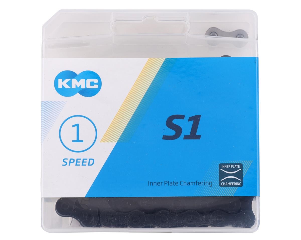 KMC S1 BMX Chain (Painted Black) (Single Speed) (112 Links)