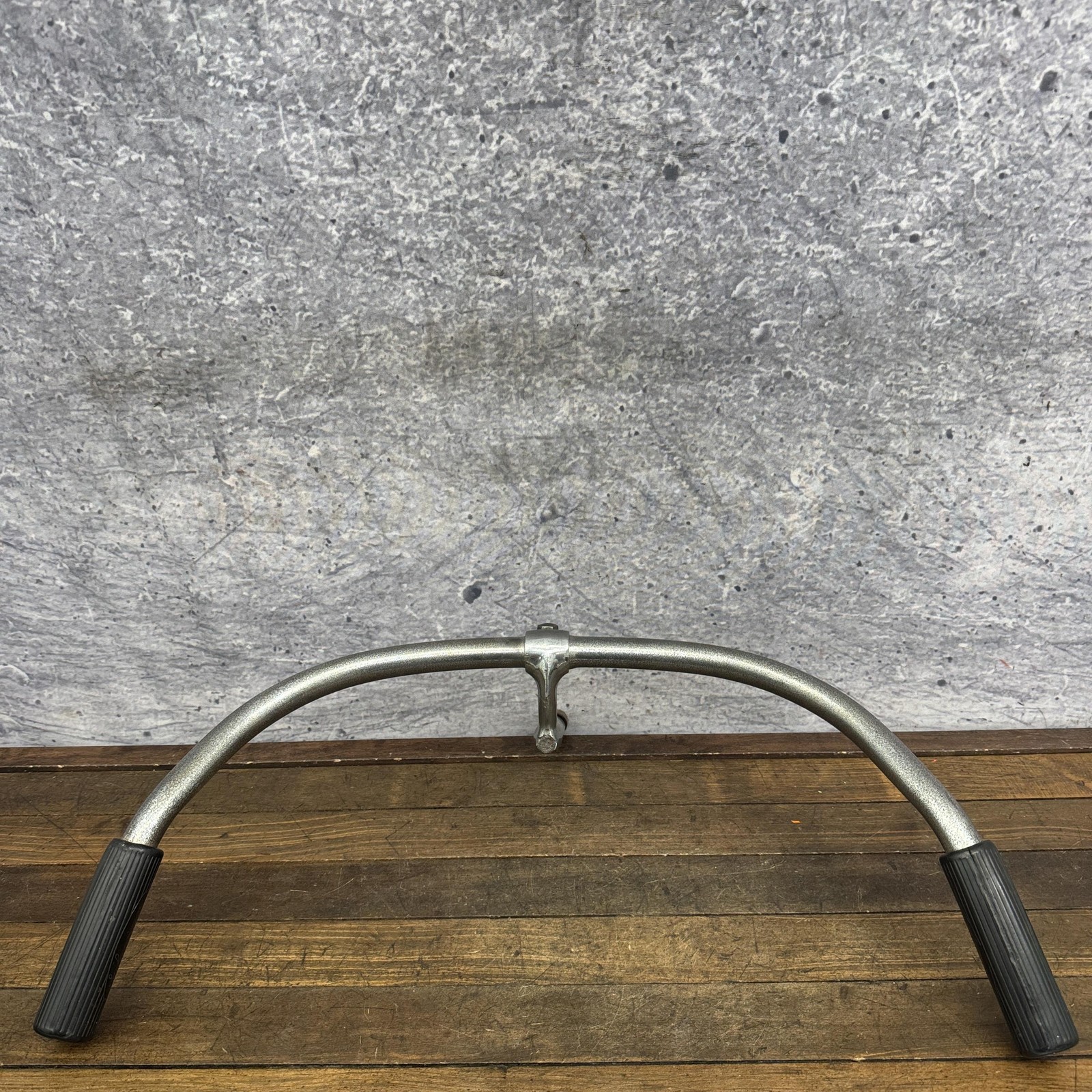 Vintage Monark Cruiser Handlebar Stem Bar Balloon Tire Schwinn Chubby Grips