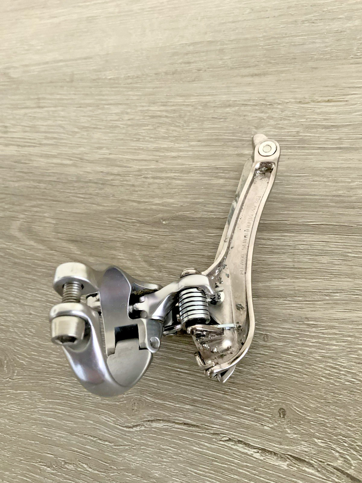 SHIMANO DURA ACE FRONT DERAILLEUR 34.9 MM CLAMP-ON 7800 MODEL