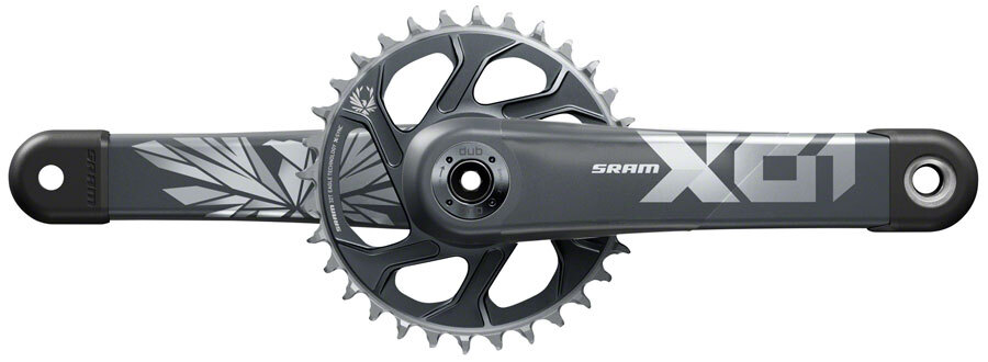 SRAM X01 Eagle SuperBoost+ Crankset – 165mm, 12-Speed, 32t, Direct Mount, DUB
