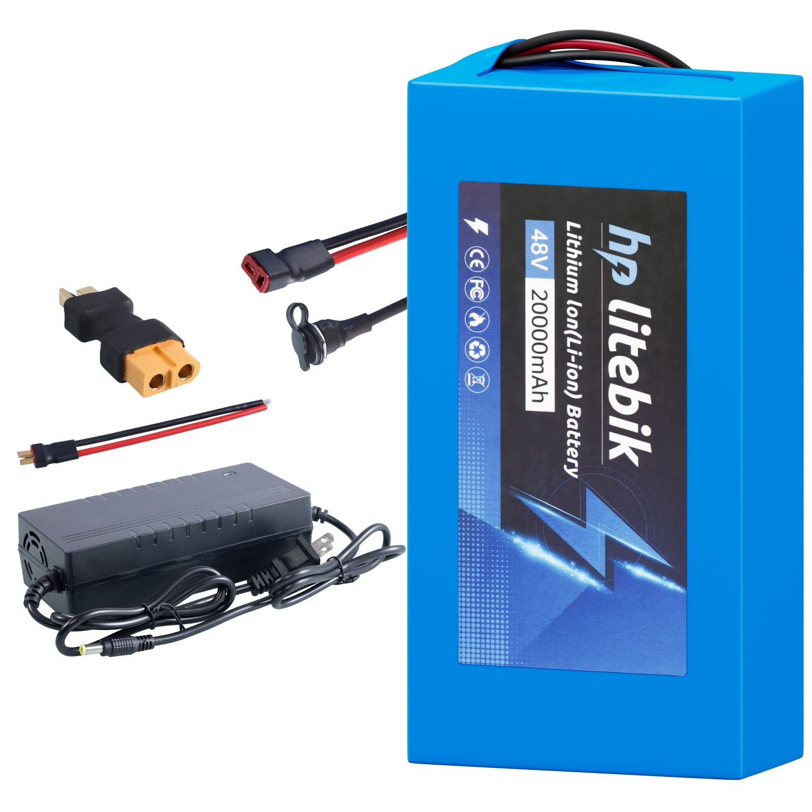 48V 20AH lithium battery liion battery 0-1200W Motor for ebike electric bicycle