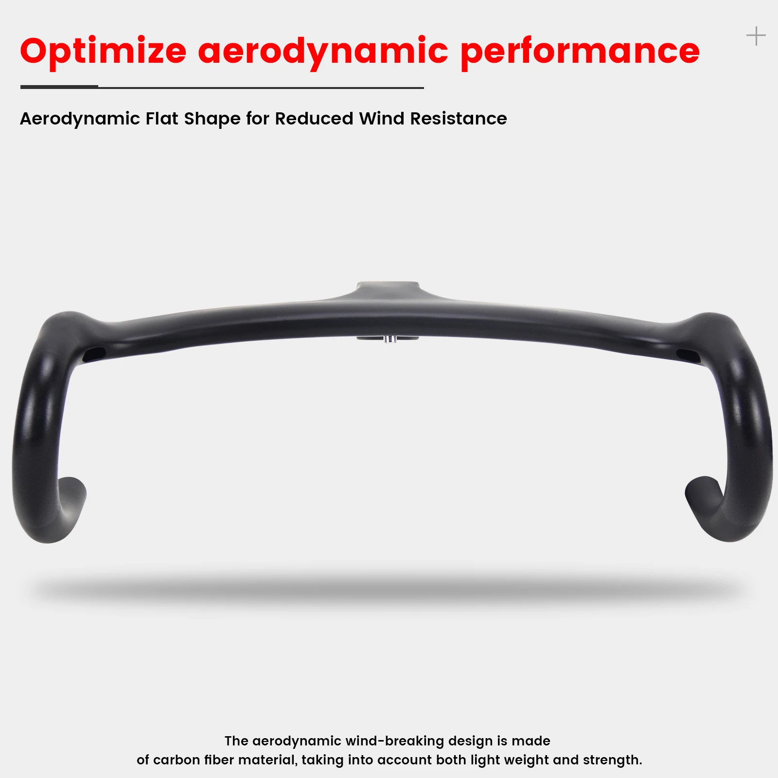 Road Bike Full Internal Routing Racing Drop Carbon Handlebars with Spacer